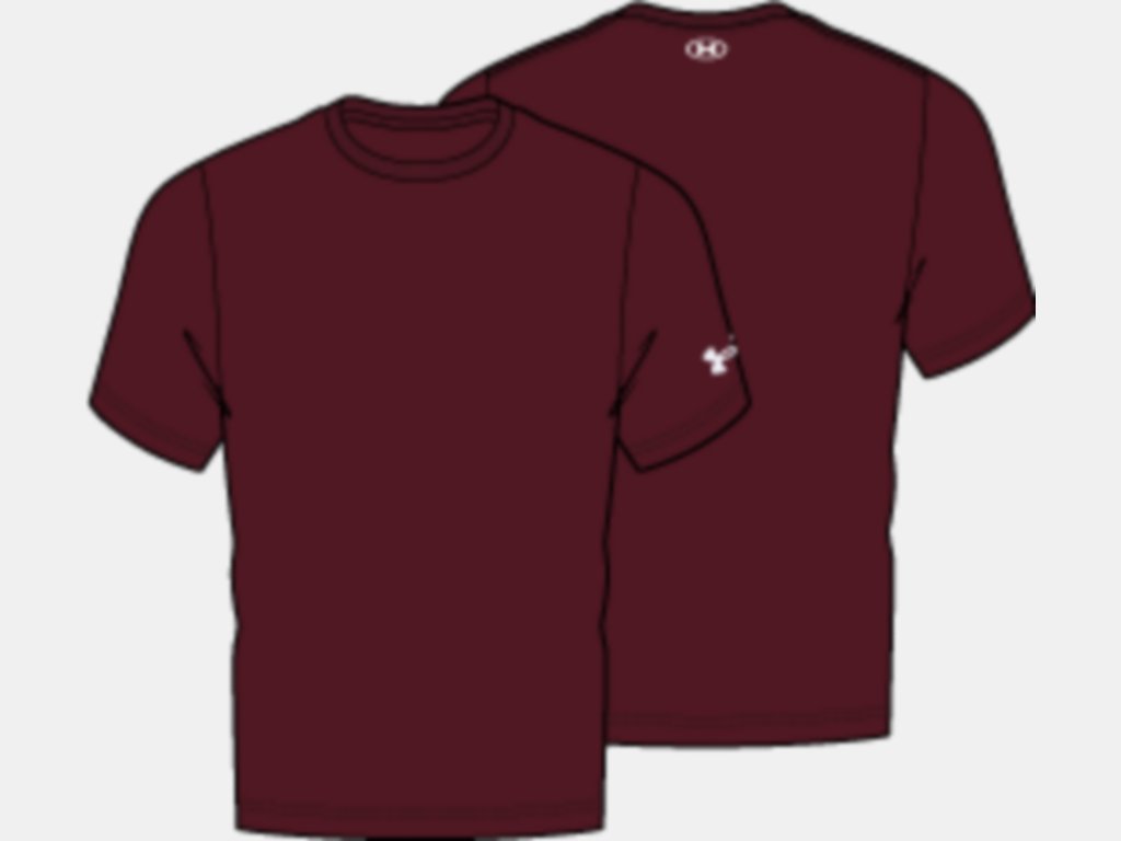 Brown Under Armour Mens UA Meridian T-Shirt - Get The Label