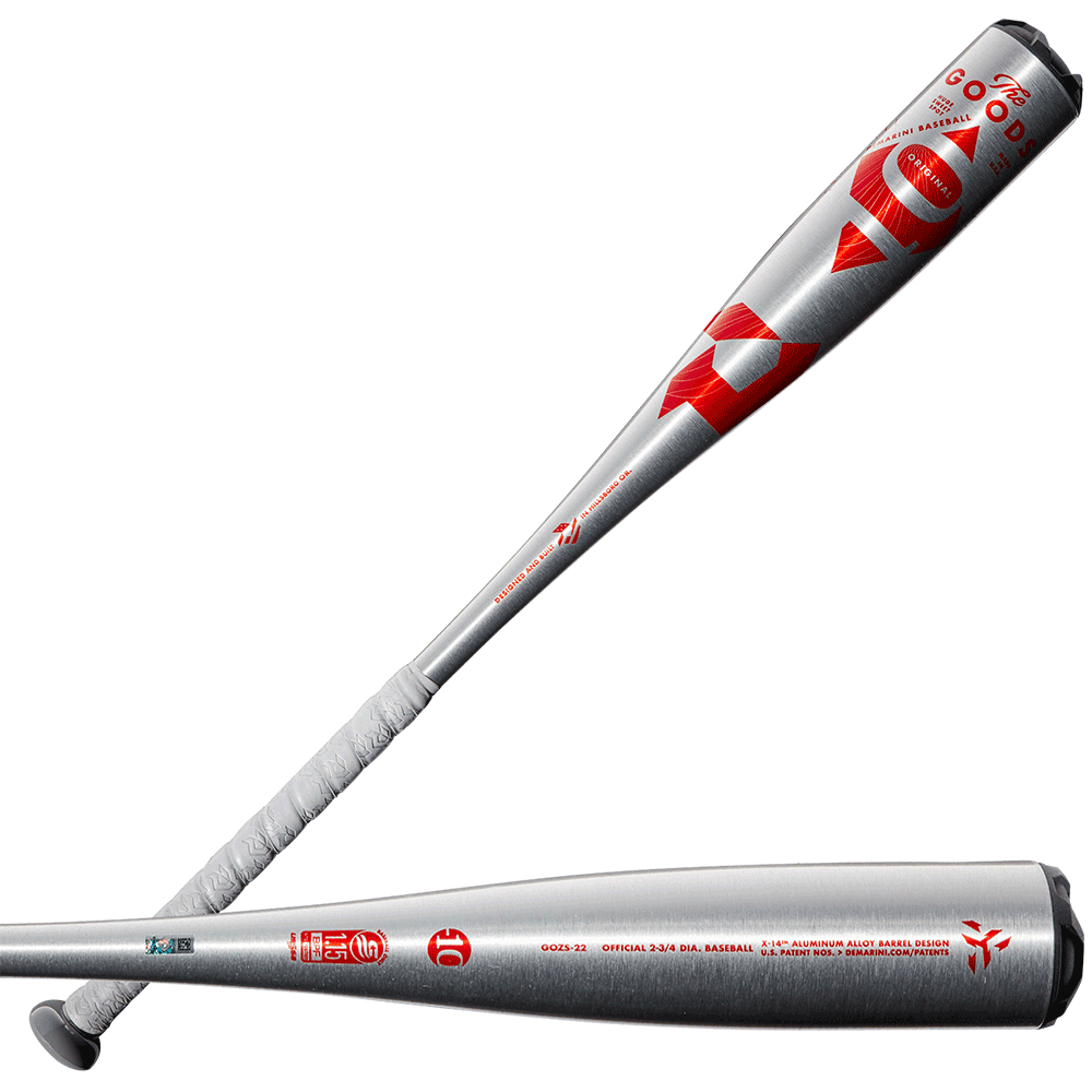 2022 DeMarini The Goods One Piece (-10) USSSA Baseball Bat: WTDXGOZ-22