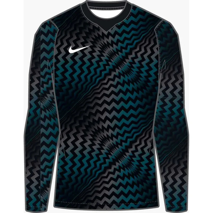 Nike Women's Dri-FIT Gardien VI Long-Sleeve Soccer Goalkeeper Jersey Black Color