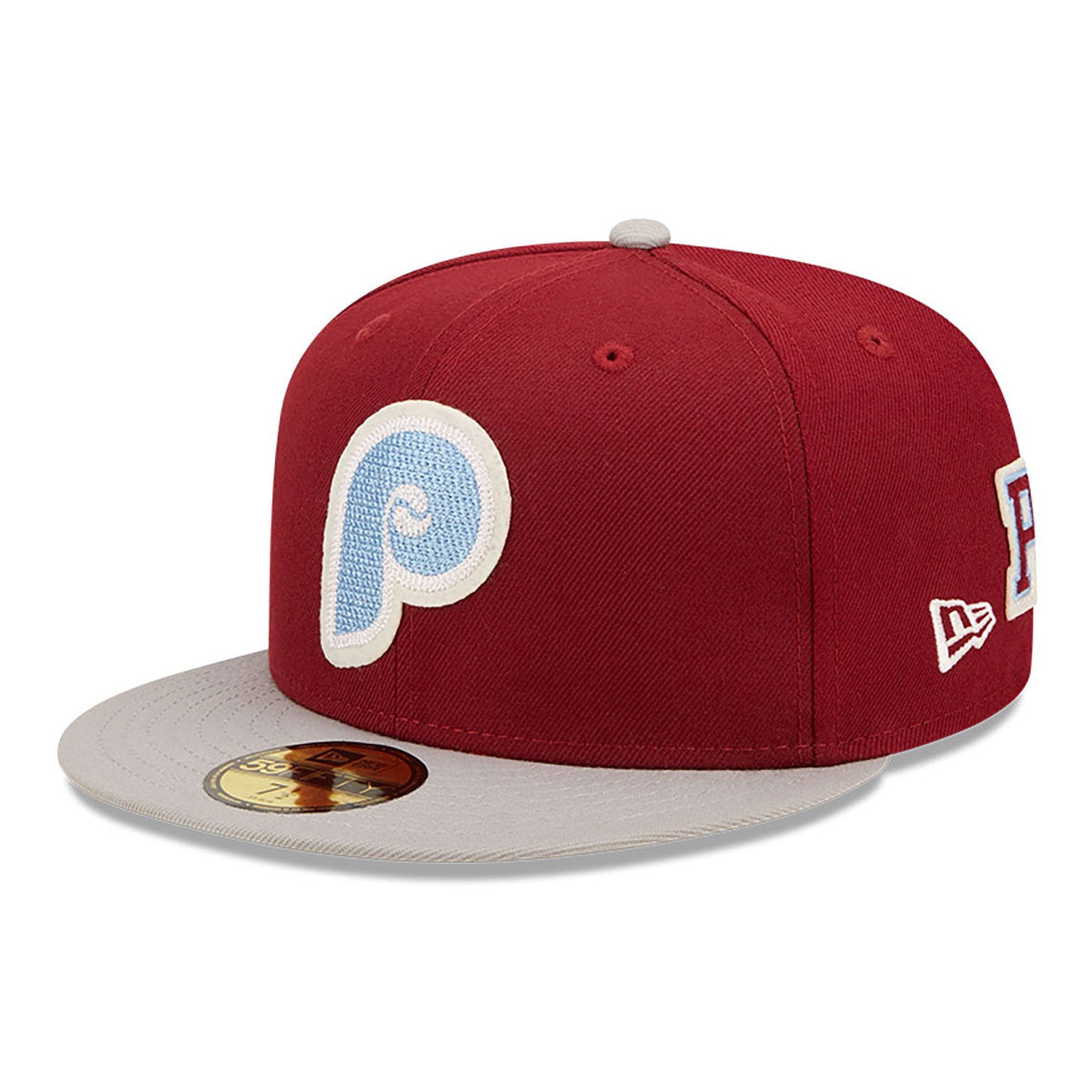 New Era 59Fifty Philadelphia Phillies World Series Letterman Cap Hat Red