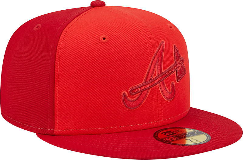 New Era 59Fifty MLB Atlanta Braves Tri-Tone Team Fitted Hat