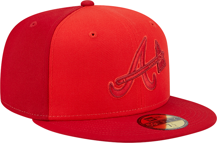 New Era 59Fifty MLB Atlanta Braves Tri-Tone Team Fitted Hat