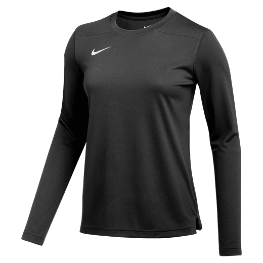 Nike Men's Dri-Fit UV Miler Long Sleeve Shirt, XL, Black