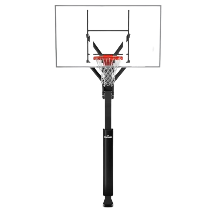 888 Series In-ground Basketball Hoop Black color