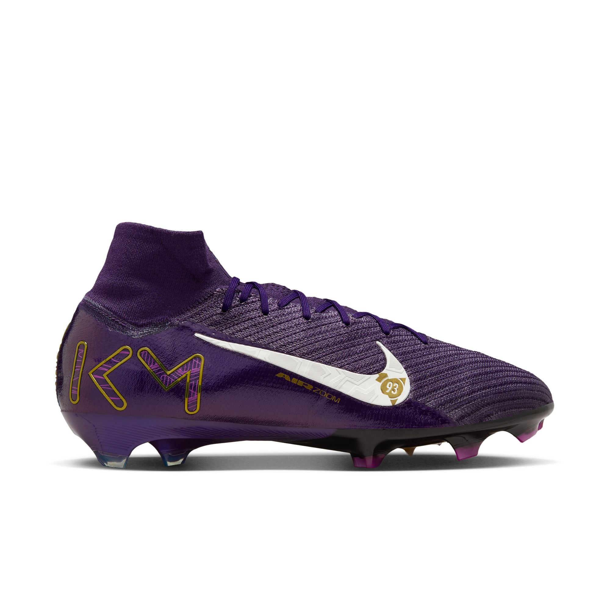 Kylian Mbappe Nike Mercurial Superfly 10 Elite "Kylian Mbappé" FG High-Top Soccer Cleats
