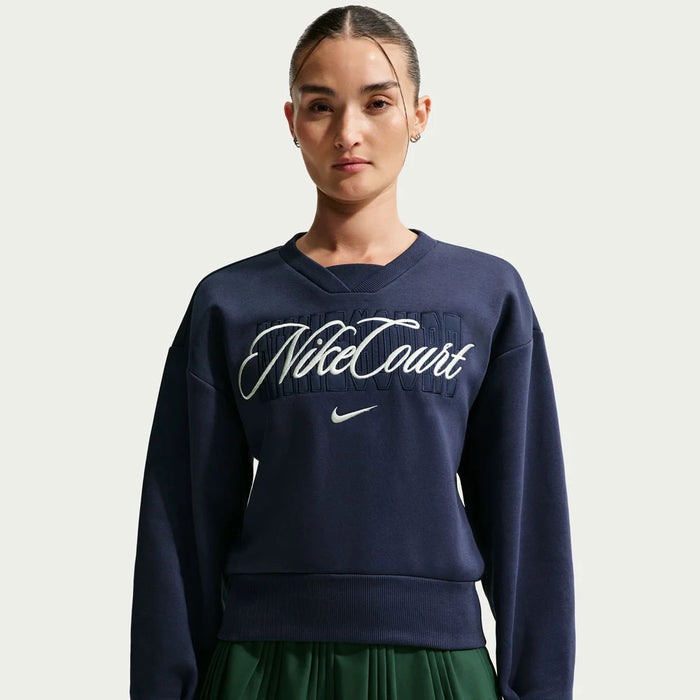 NikeCourt Collection Women's Crew-Neck Tennis Top (Copy) Navy