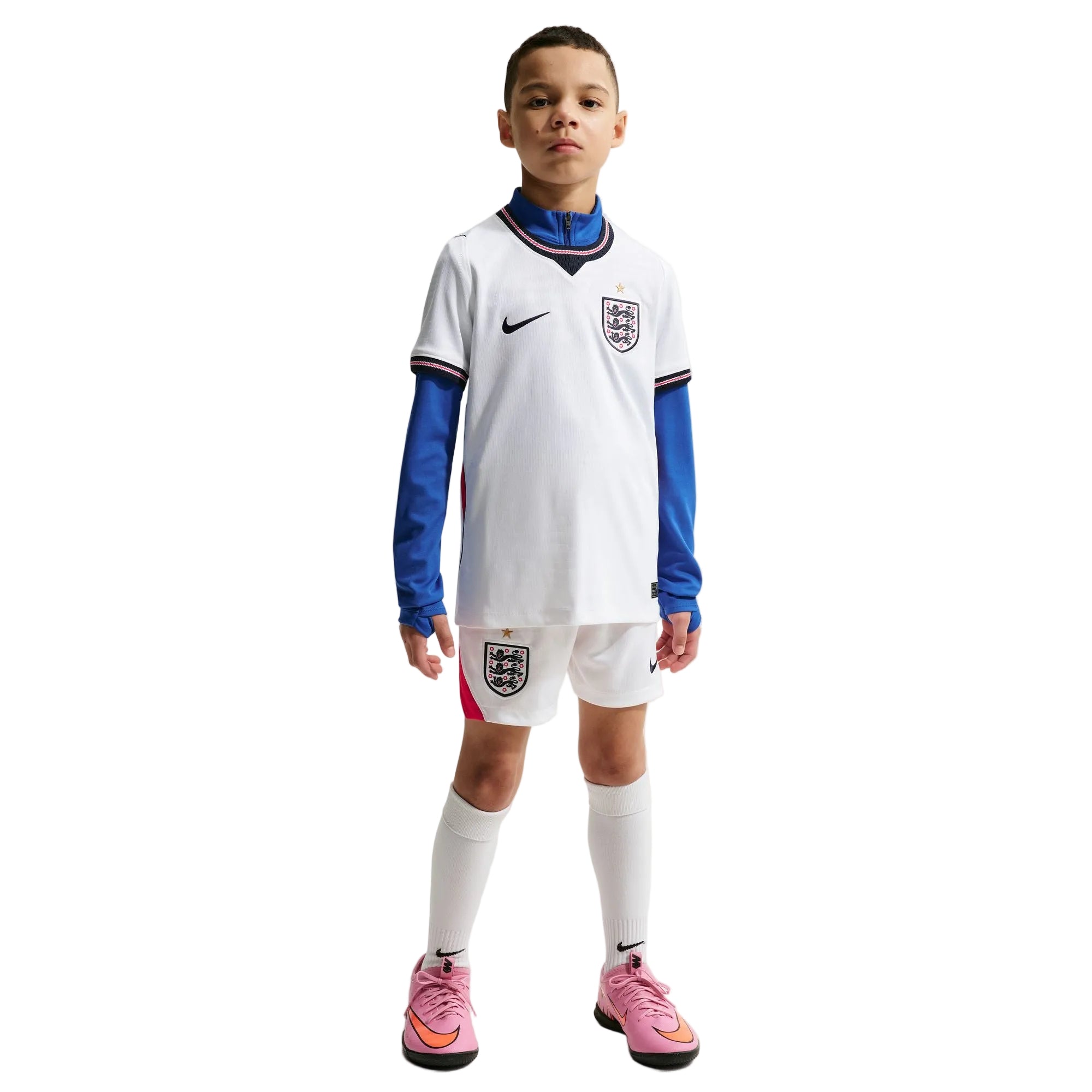 England 2026 Stadium Home Big Kids' Nike Dri-FIT Soccer Replica Jersey