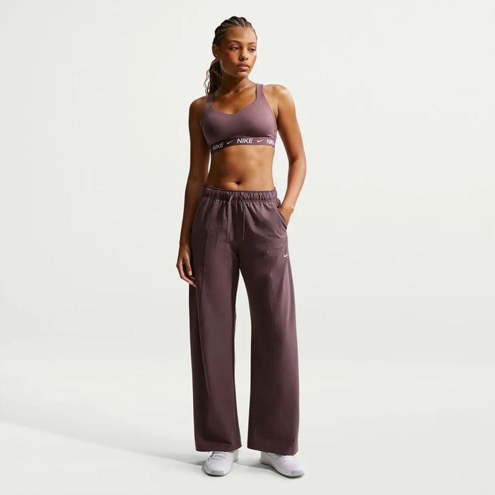 Nike One Women's Dri-FIT Woven Wide-Leg Pants Brown