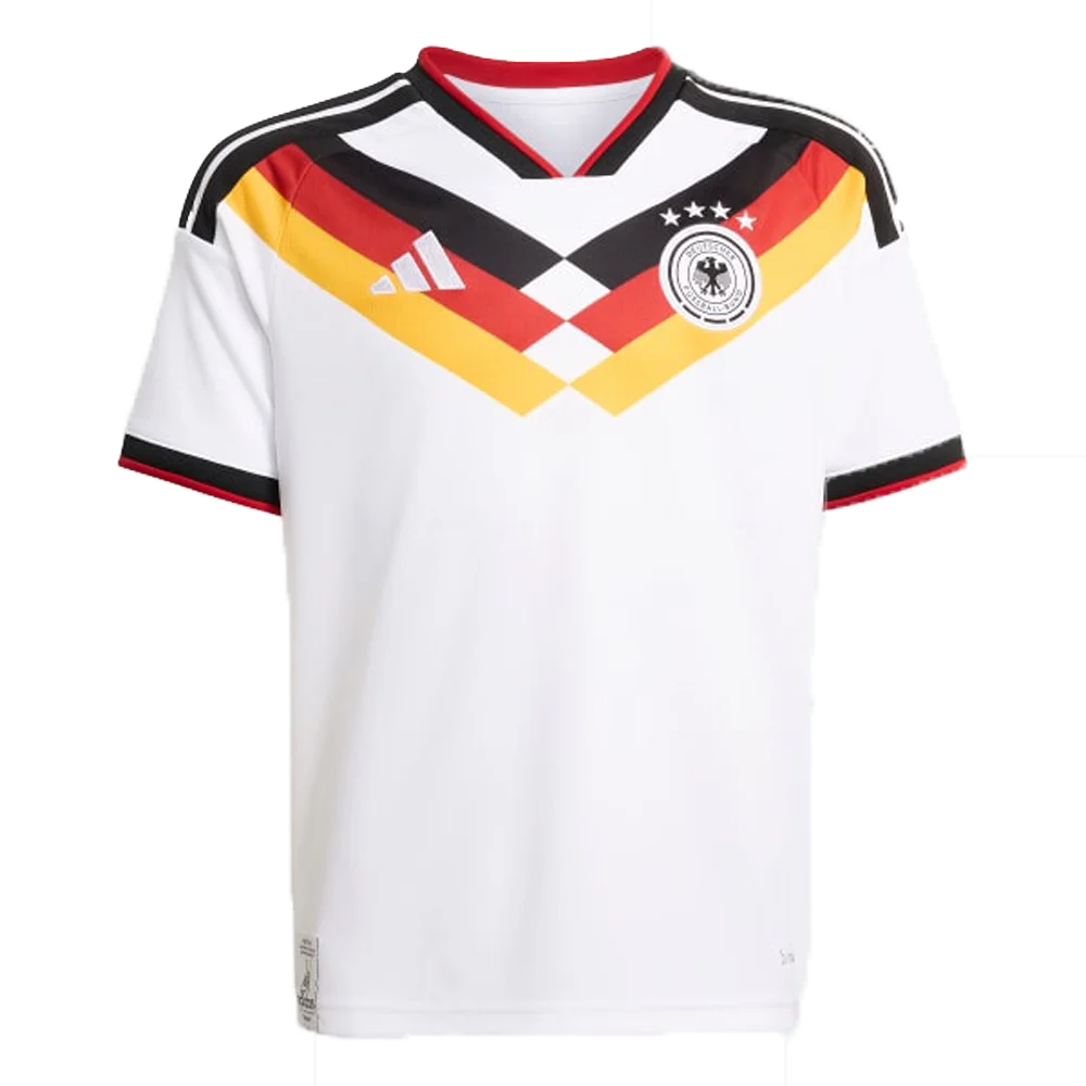 Adidas Kids Germany 26 Home Kids Jersey White color