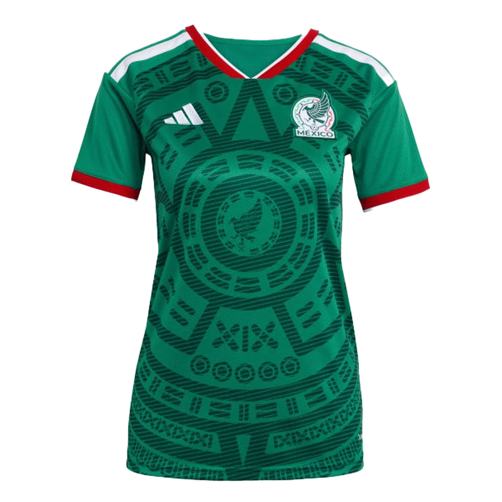 Adidas Women's Mexico 26 Home Jersey Green color