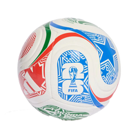 Adidas FIFA World Cup 26 Trionda Club Ball - 5 / White/Vivid Red/Glow Blue/Green