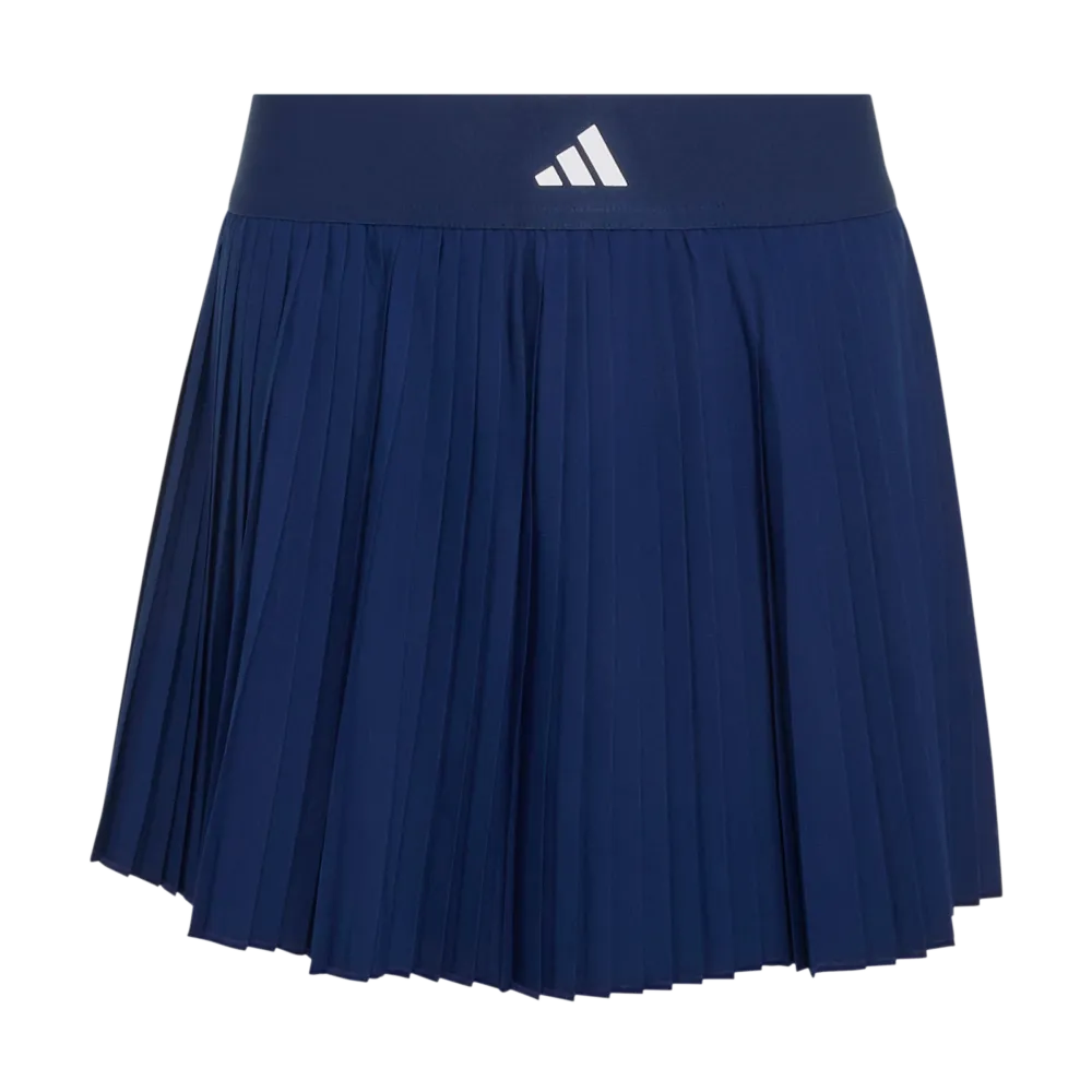 Adidas Girls Club Tennis Pleated Skirt Navy Color