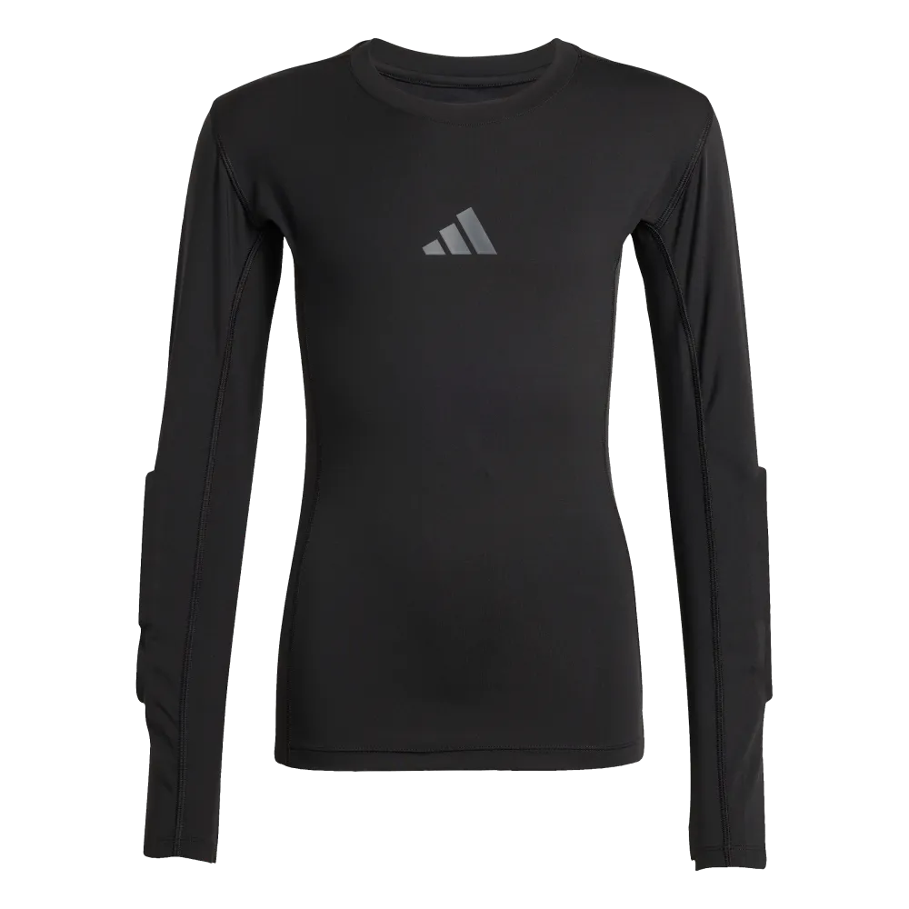 Adidas Kids Padded Goalkeeper Baselayer Long-Sleeve Black Color