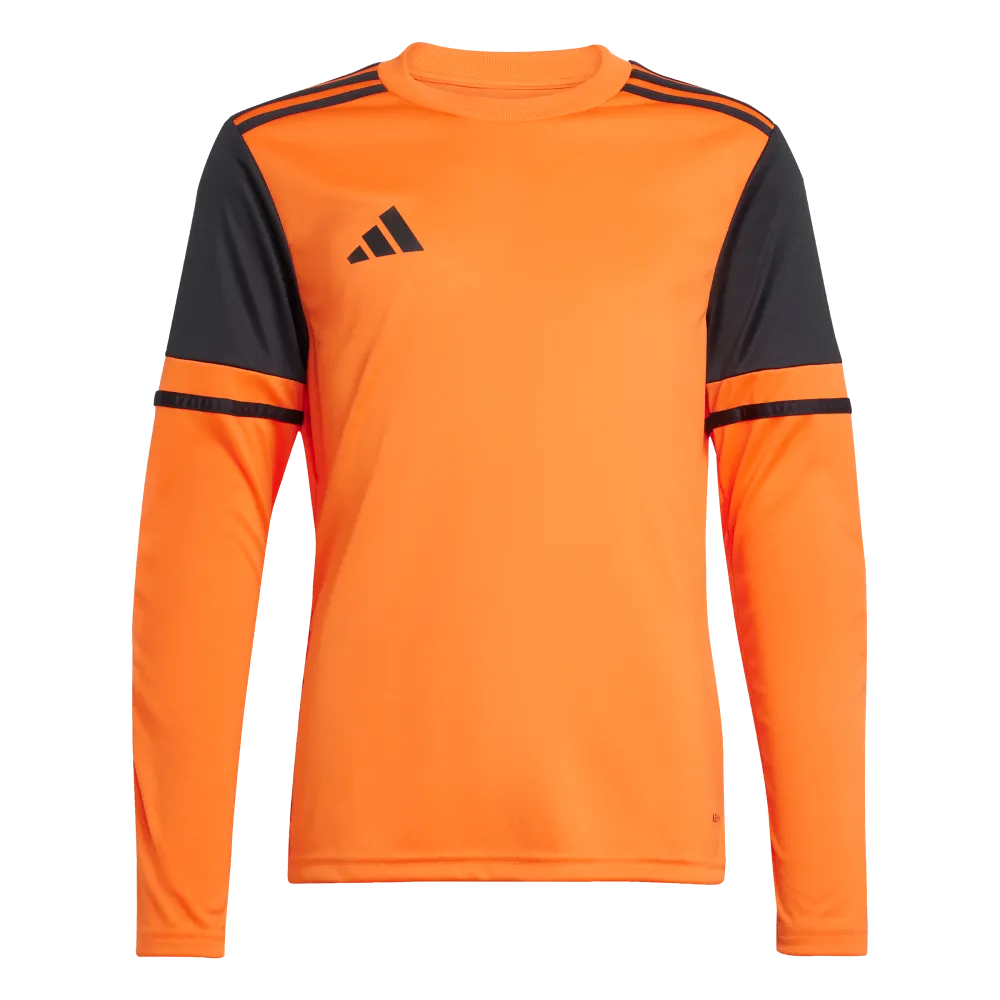 Adidas Kids Squadra 25 Goalkeeper Jersey Long-Sleeve color orange