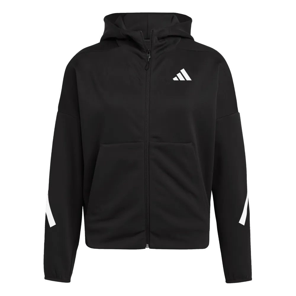 Adidas Women's Z.N.E. Full Zip color black