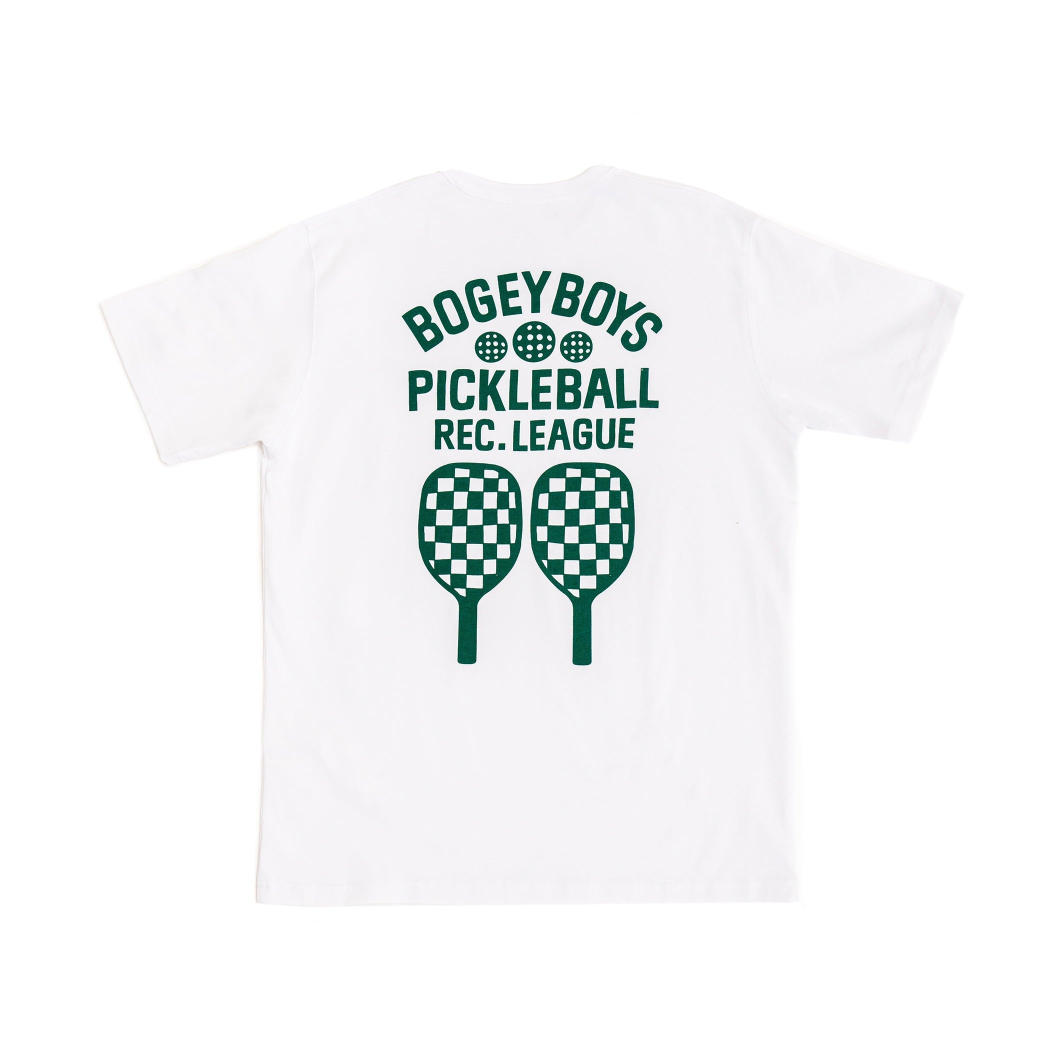 Bogey Boys Pickleball Tee - White