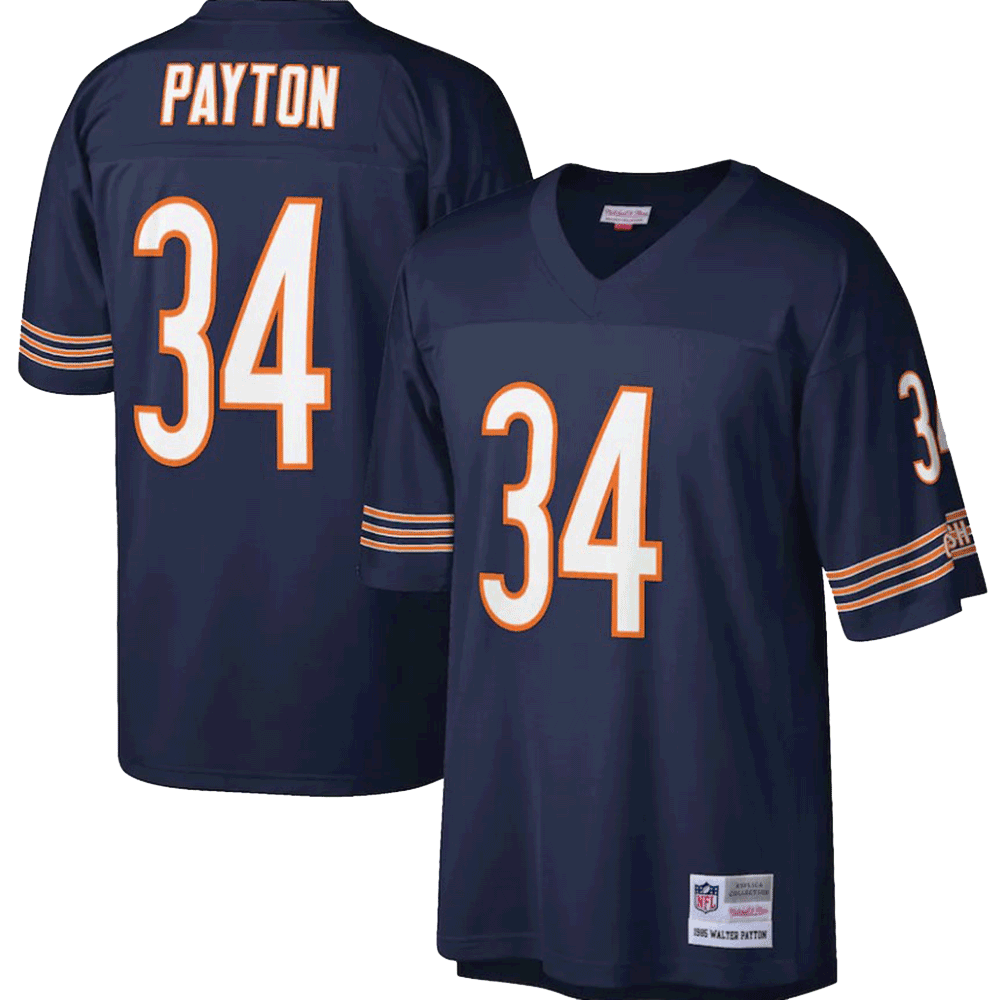 Camiseta Mitchell & Ness Legacy de Walter Payton, Chicago Bears, 1985