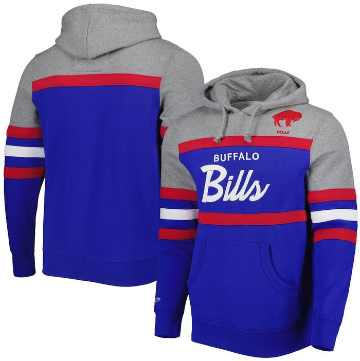 Sudadera con capucha de entrenador en jefe de los Buffalo Bills de Mitchell & Ness