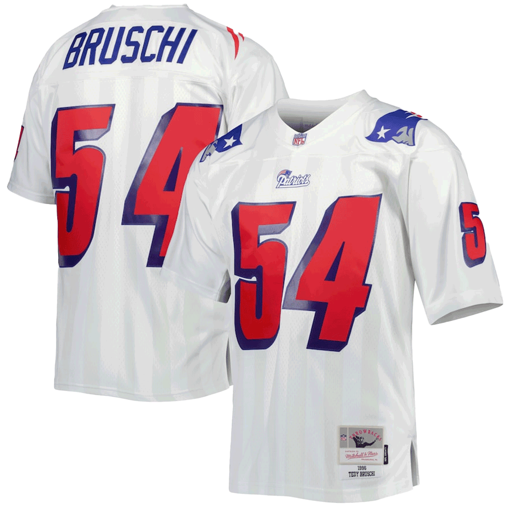 Tedy Bruschi New England Patriots Mitchell & Ness 1996 Legacy Jersey