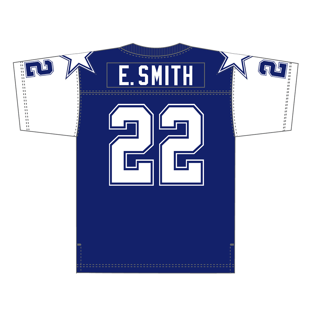 Emmitt Smith Dallas Cowboys Mitchell & Ness 1995 Dark Jersey