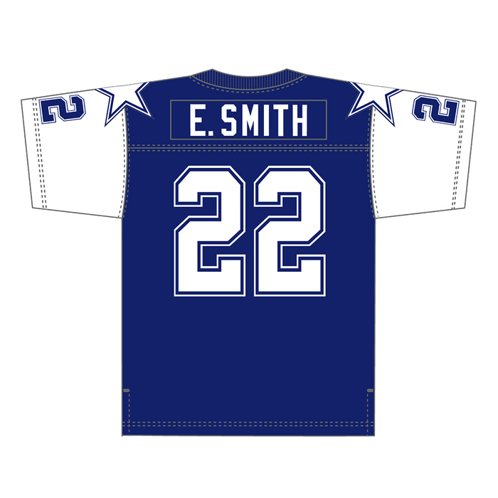 Camiseta oscura Mitchell & Ness de Emmitt Smith, Dallas Cowboys, 1995
