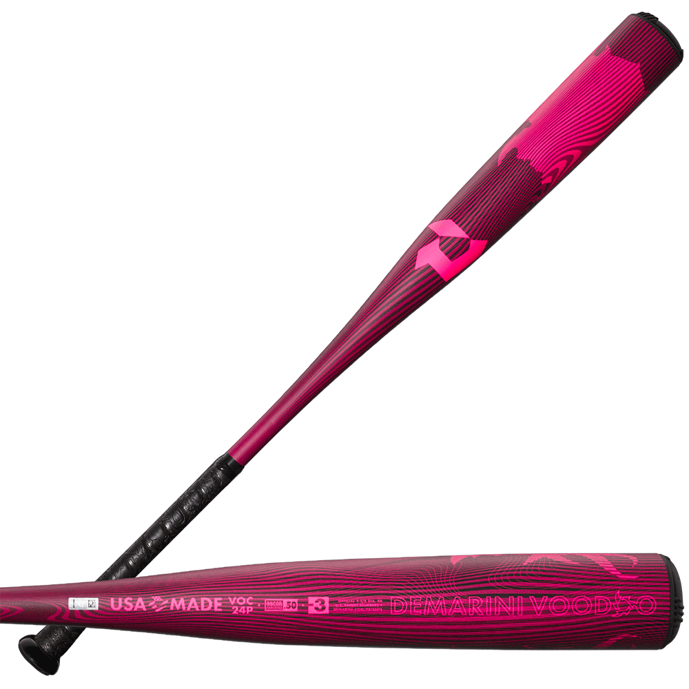 DeMarini Voodoo One Pink Edición Limitada BBCOR Bat 2024 (-3)
