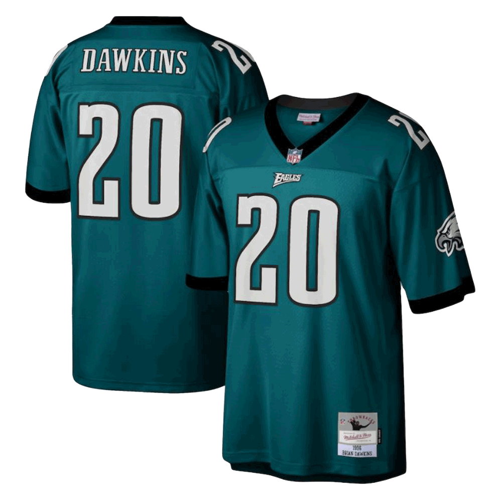Brian Dawkins Philadelphia Eagles Mitchell & Ness 1996 Legacy Jersey