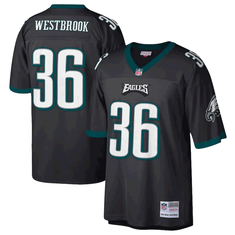 Brian Westbrook Philadelphia Eagles Mitchell & Ness 2004 Legacy Jersey