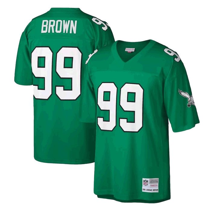 Camiseta Mitchell & Ness Legacy de Jerome Brown, Philadelphia Eagles, 1990