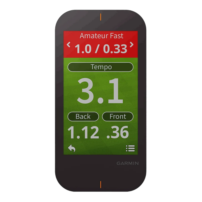 Garmin Approach® G80 White/Black color front view