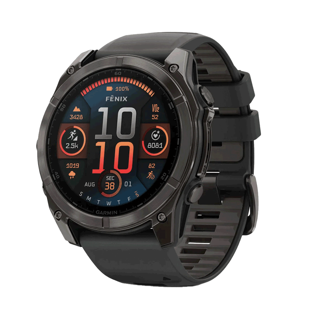 Carbon Gray DLC Titanium with Black/Pebble Gray Silicone