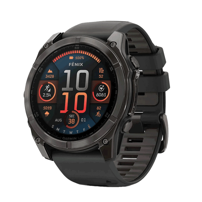 Carbon Gray DLC Titanium with Black/Pebble Gray Silicone
