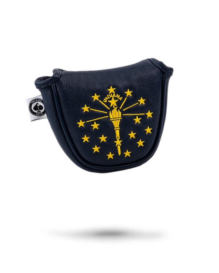 Indiana State Flag - Mallet Putter Cover
