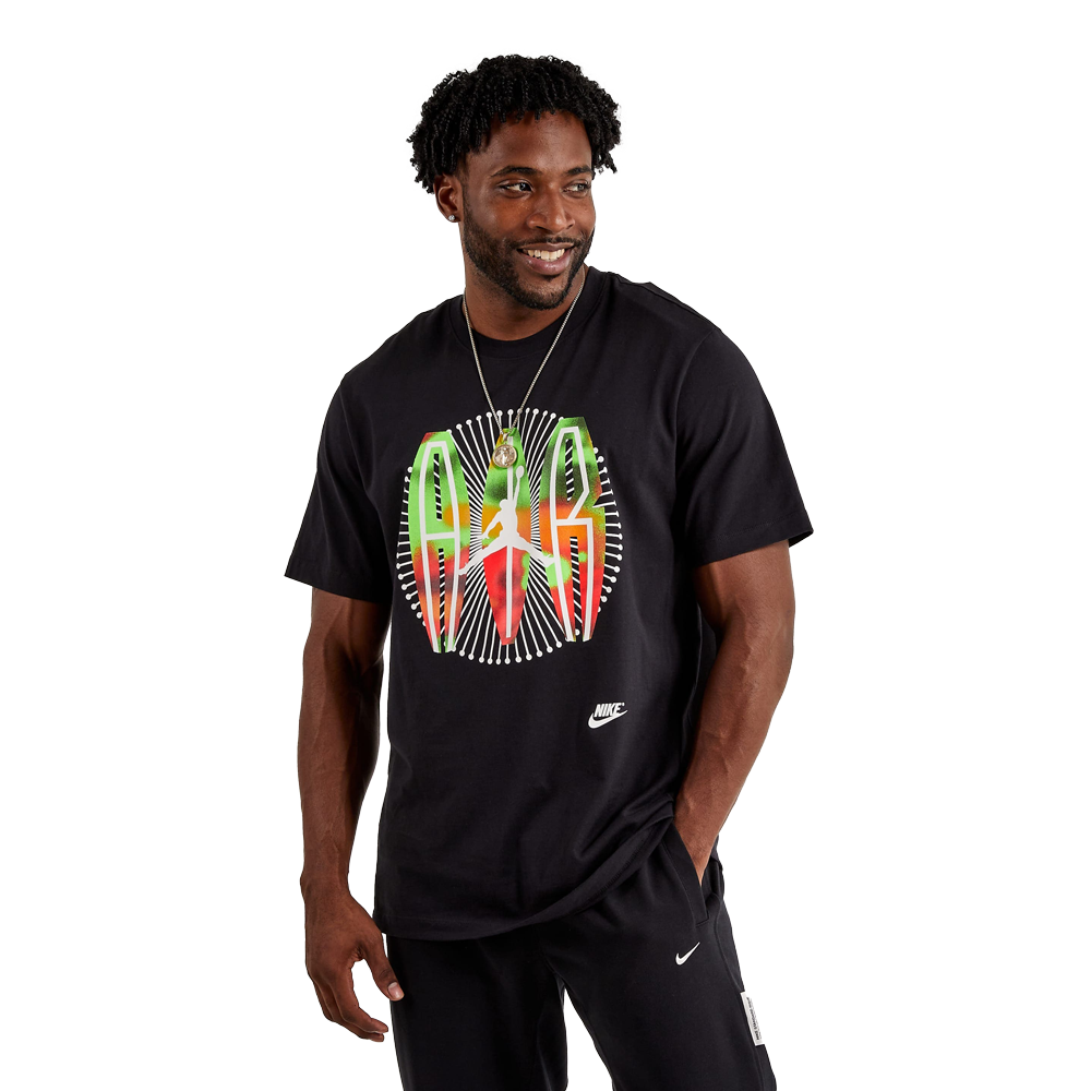 y*n様 Jordan サッカーシャツ ネイビー グリーン L サイズ Jordan Men's Flight MVP Tee – Midway Sports