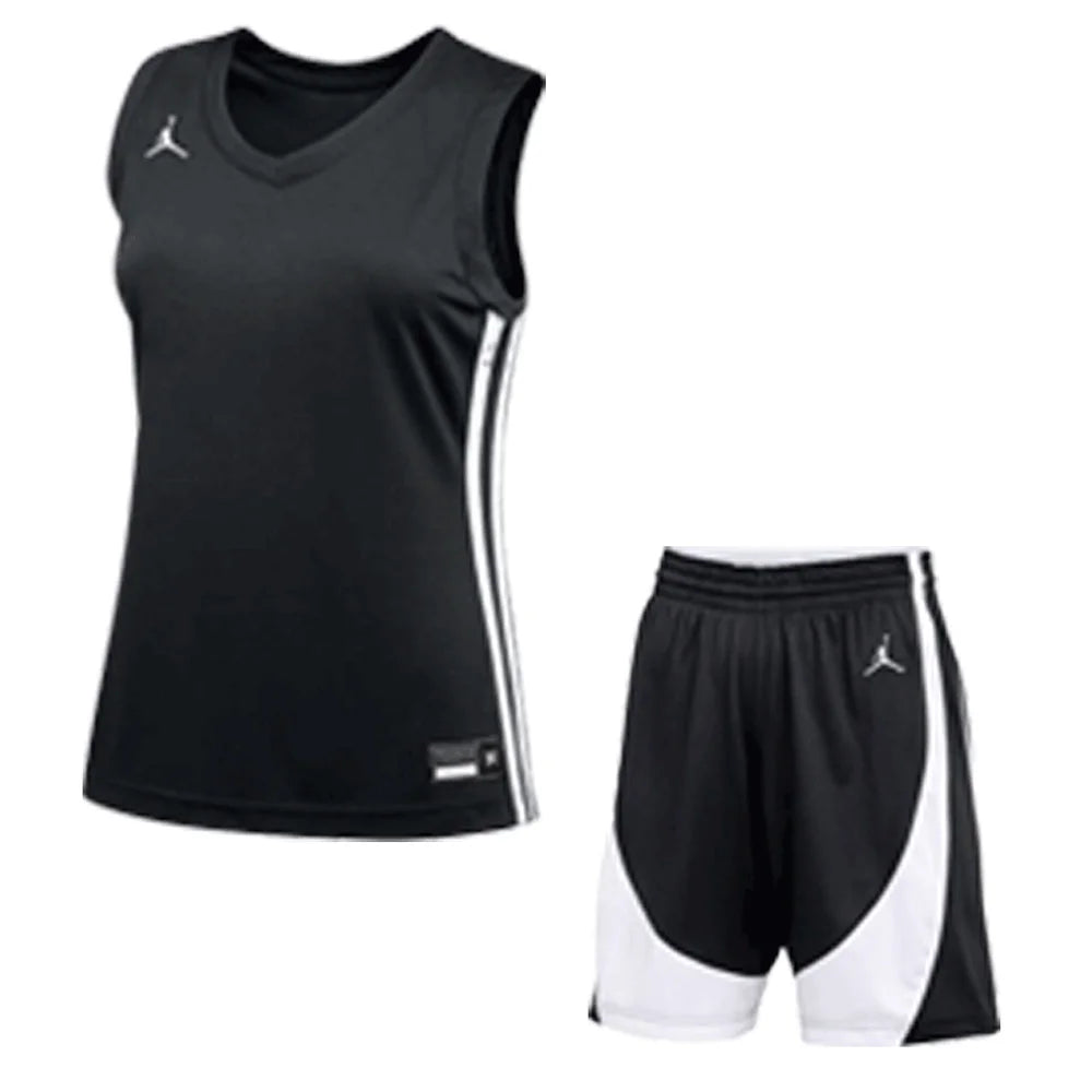 Jordan Women's Stock DF Set - Jersey and Short black color