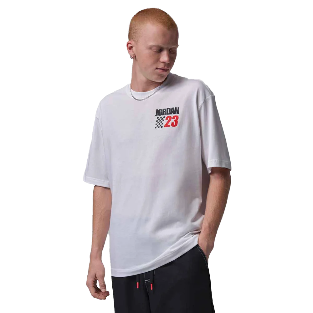 Jordan Men's Brooklyn Men's T-Shirt White Color