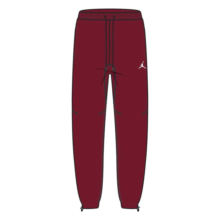 Jordan Men's Dri-fit Sport Hoop Fleece Pant Maroon Color