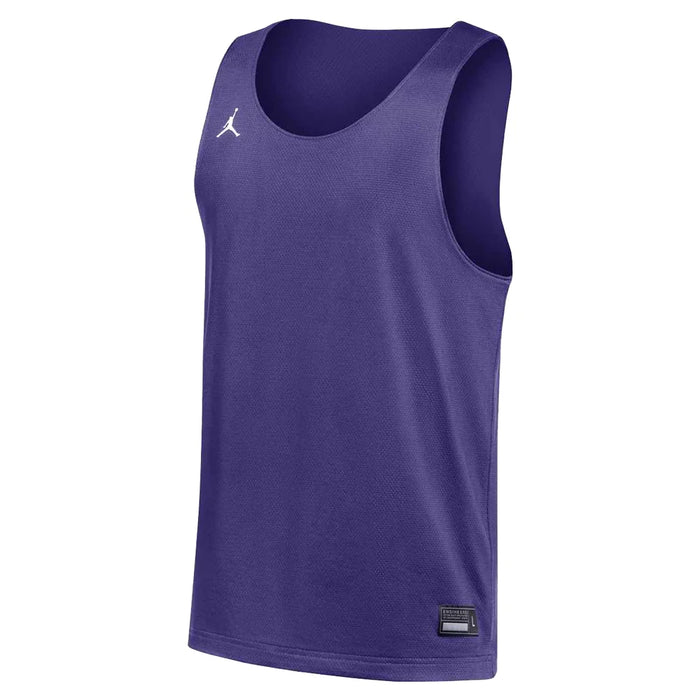 Jordan Men's Dri-fit Sport Reversible Jersey Purple Color