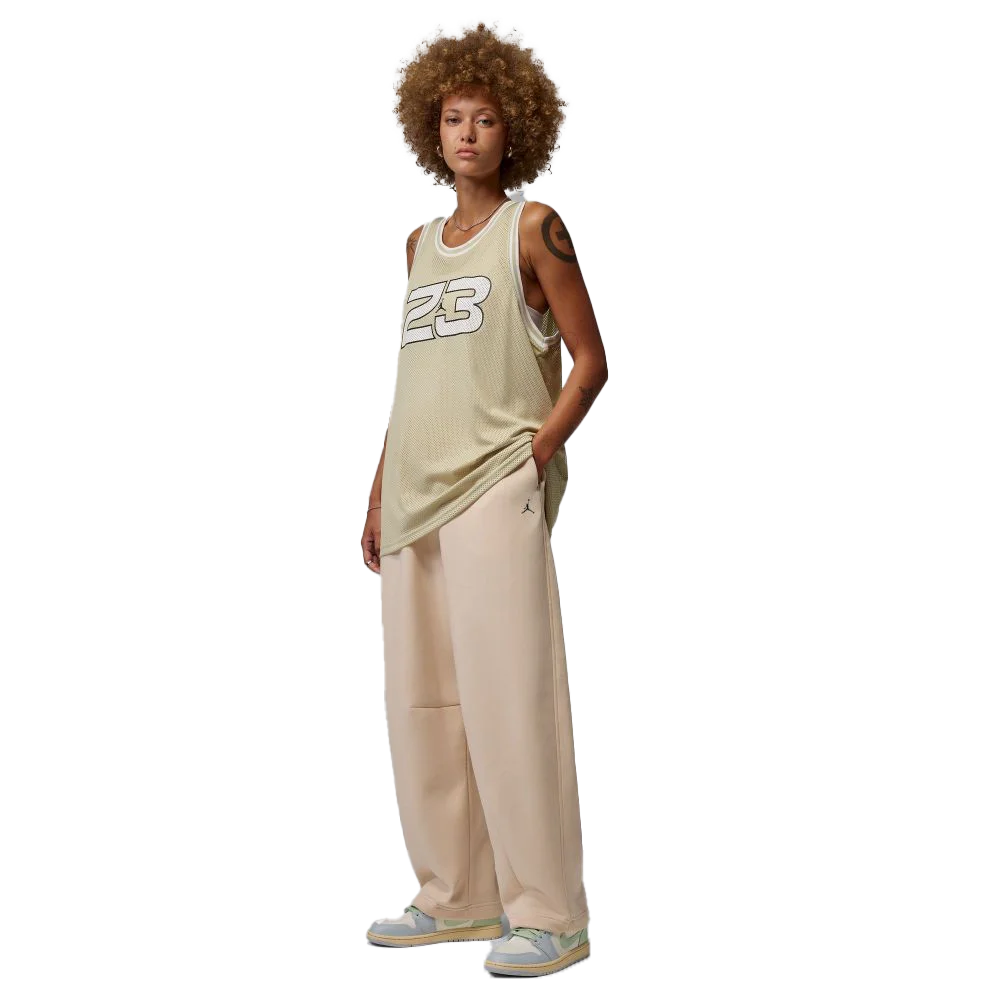Jordan Women's Brooklyn Wide-Leg Pants Khaki Color