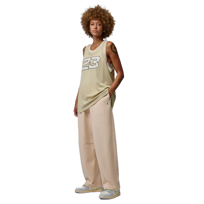 Jordan Women's Brooklyn Wide-Leg Pants Khaki Color