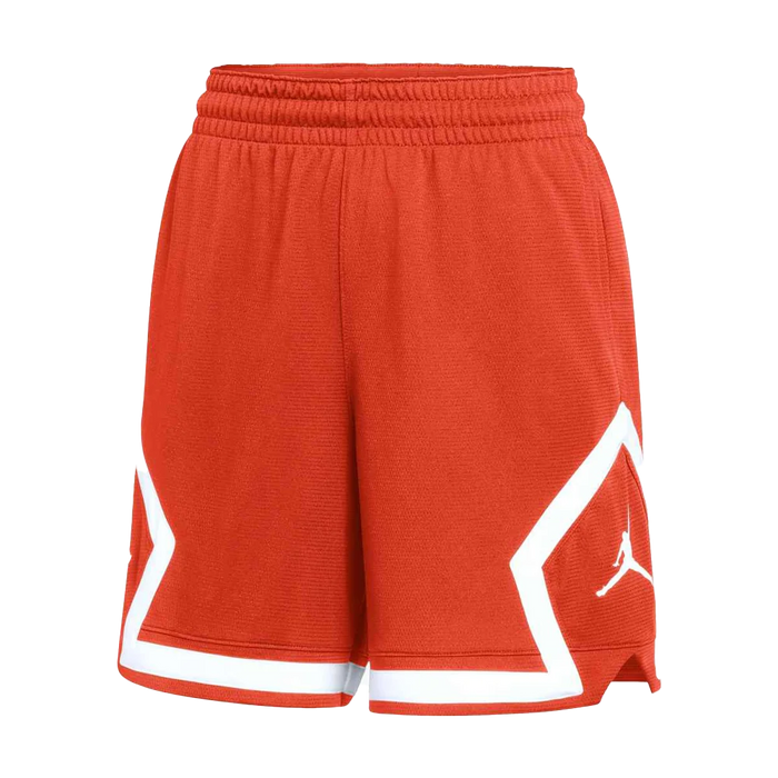 Jordan Womens Dri-fit Sport Diamond Short Orange Color