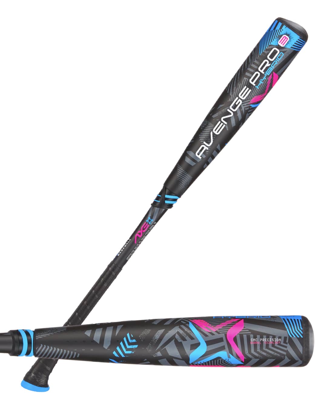 Bate de béisbol híbrido Axe Avenge Pro 3 USA, -5