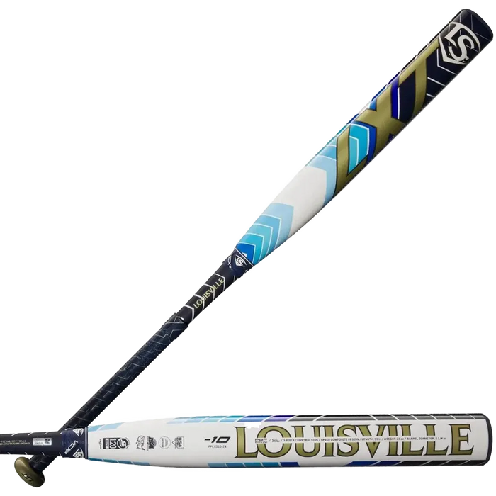 Louisville Slugger 2024 LXT Fastpitch Bats Blue color
