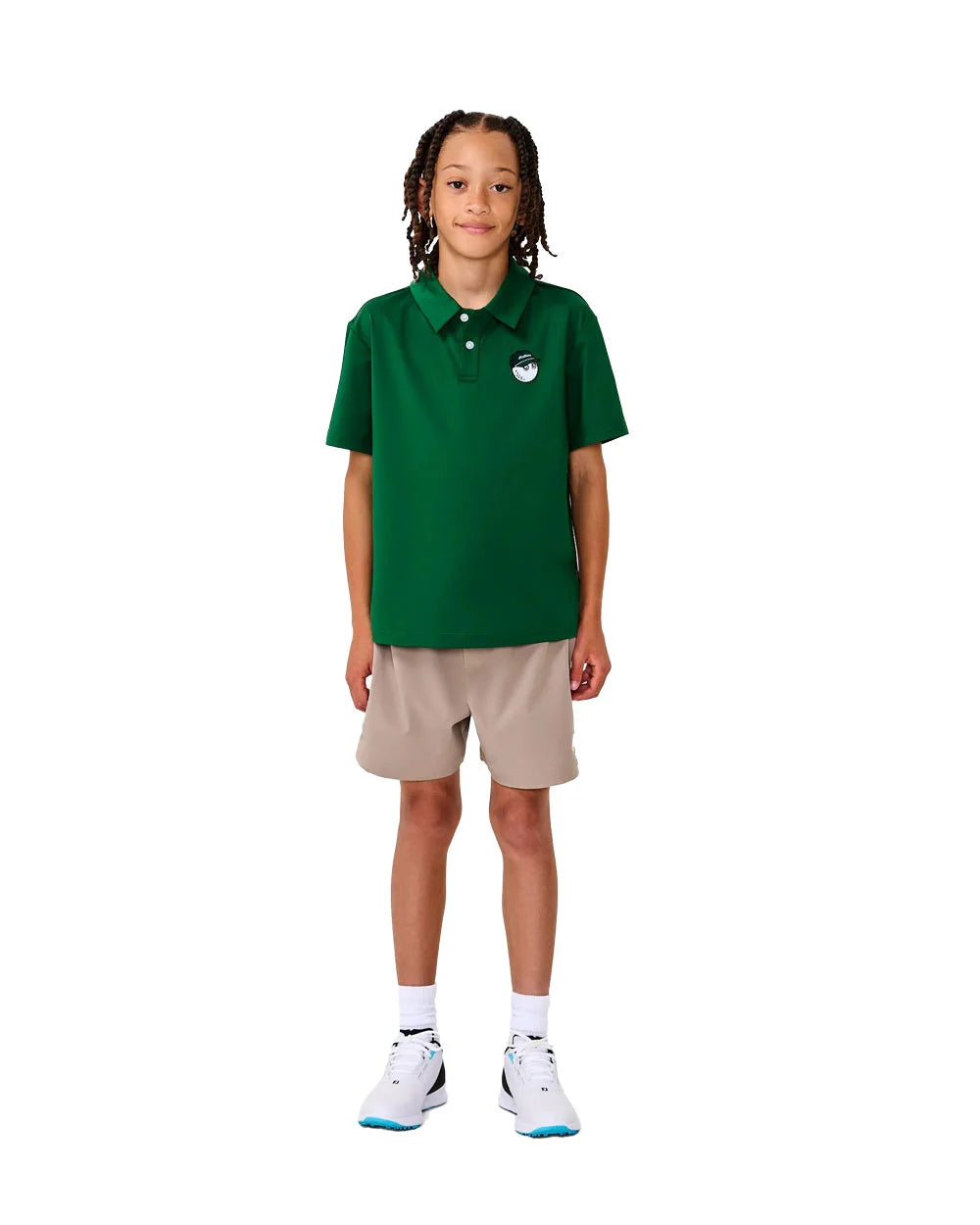 Malbon Youth Baldwin Buckets Polo Green