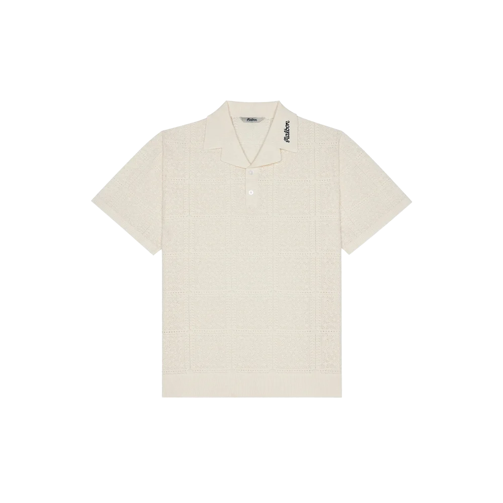 Malbon Men's Resort Crochet Polo