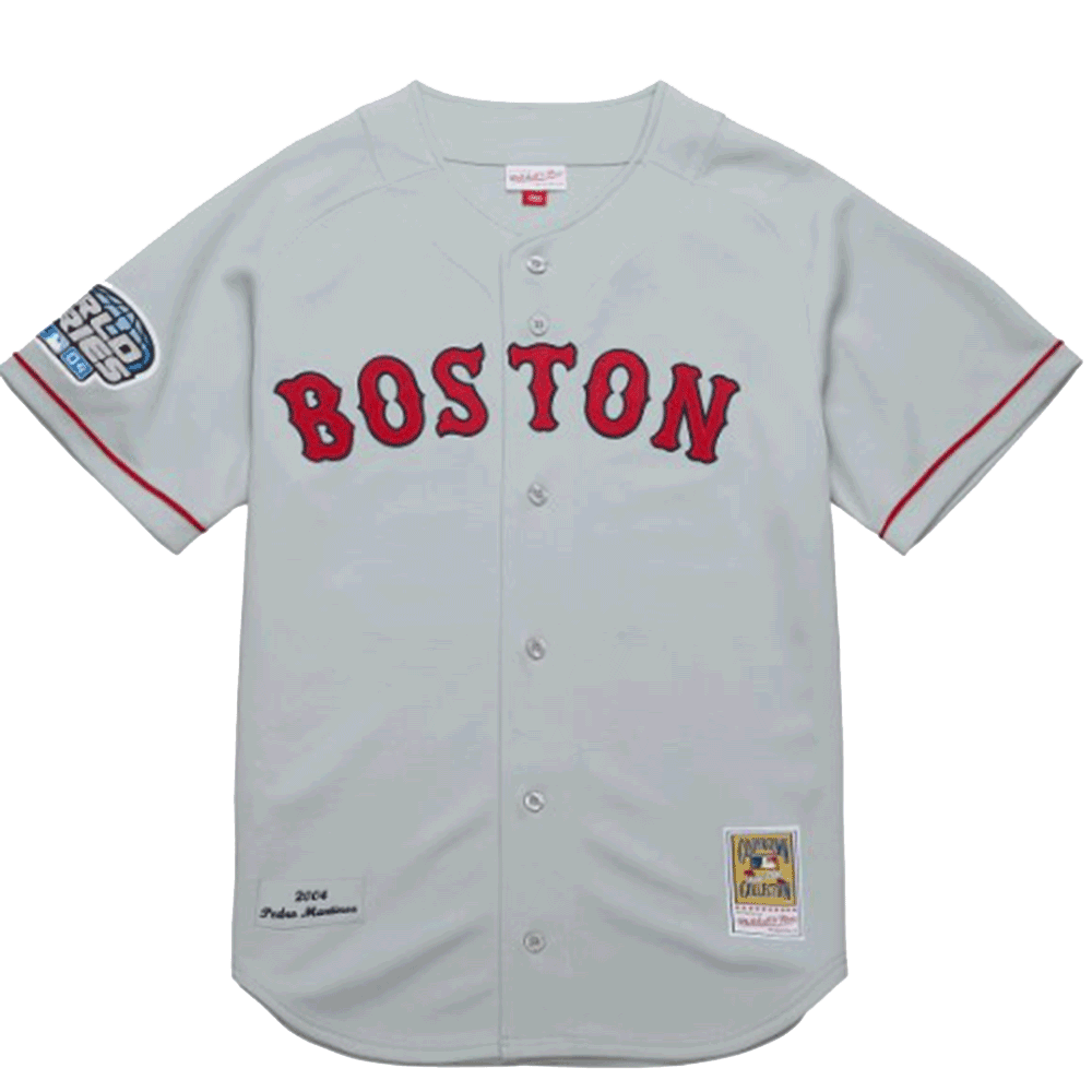 Pedro Martinez Boston Red Sox 2004 World Series Mitchell & Ness Authentic Jersey