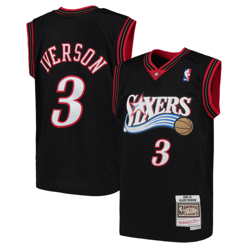 Men's Allen Iverson Philadelphia 76ERS Mitchell & Ness 2000-01 Hardwood Classics Swingman Jersey