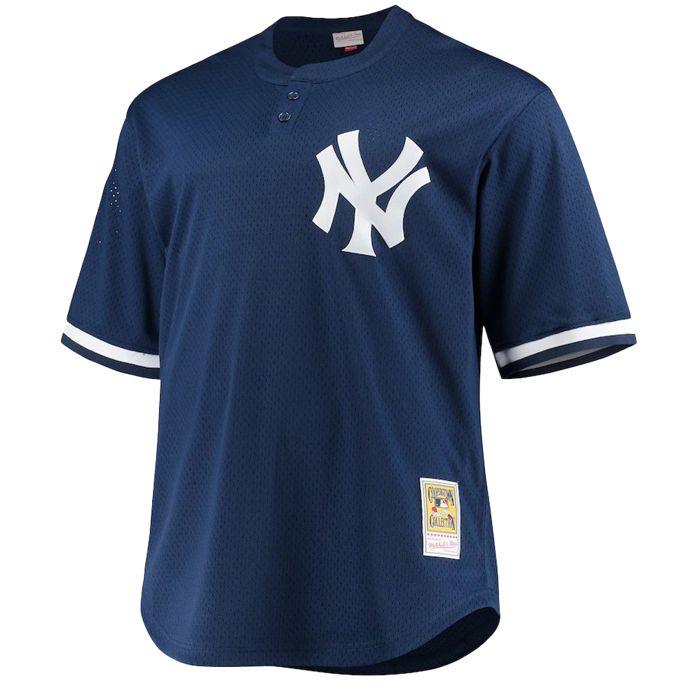 Men's New York Yankees Derek Jeter Mitchell & Ness Navy Batting Practice Replica Player Jersey