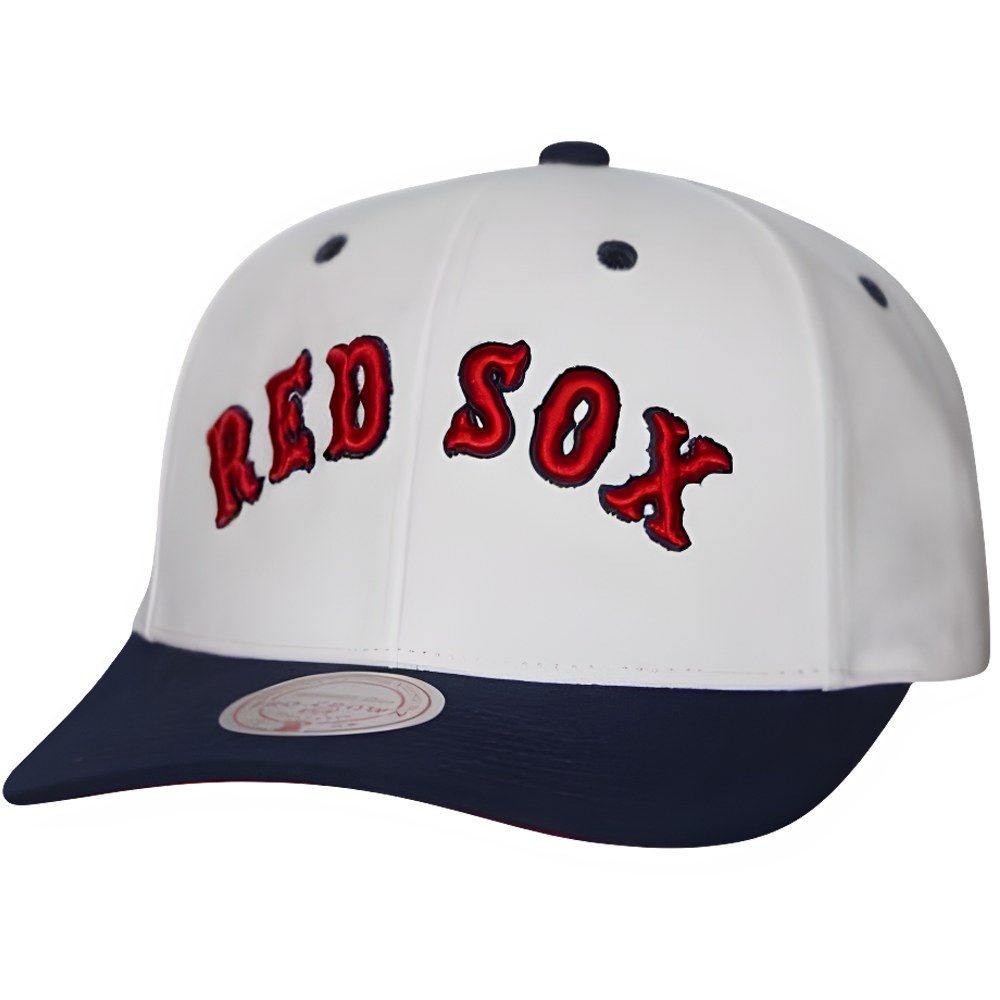Gorra Mitchell & Ness Evergreen Pro Snapback Coop de los Boston Red Sox