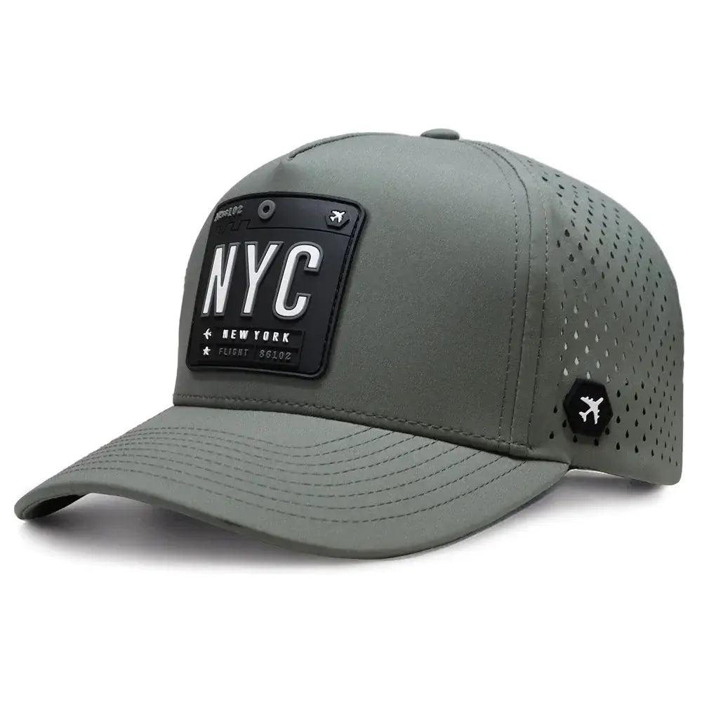NYC - New York Performance Hat Grey color 3Quarter front view
